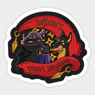 Shadow's Doggy Daycare Sticker